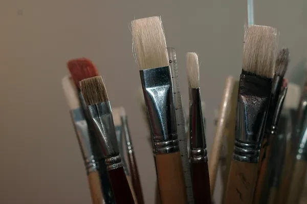 Modern sculpture art installation